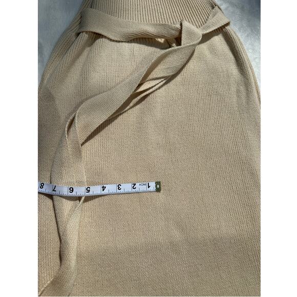 Lauren Manoogian Rib Skirt Crudo Natural Cotton Wool Designer Size 0 XS thru M - Picture 13 of 16